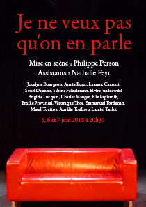 je ne veux pas qu'on en parle